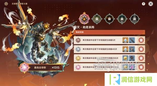原神无极限超激格斗赛第1-5天高分攻略大全