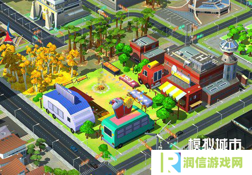 《模拟城市：我是市长》打造潮酷商业区