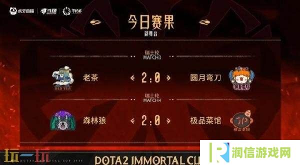 DOTA2不朽杯S1瑞士轮第二日赛果！四带二 2-0战胜南天门！