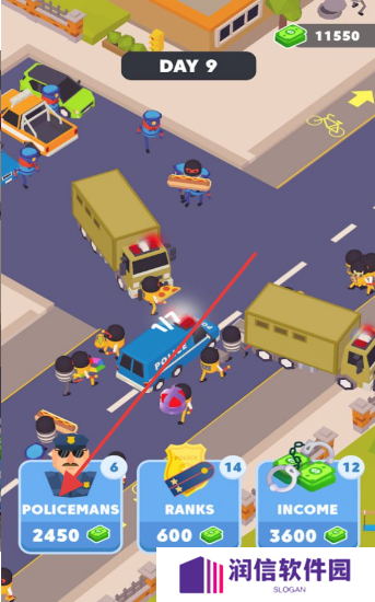 小偷快点跑