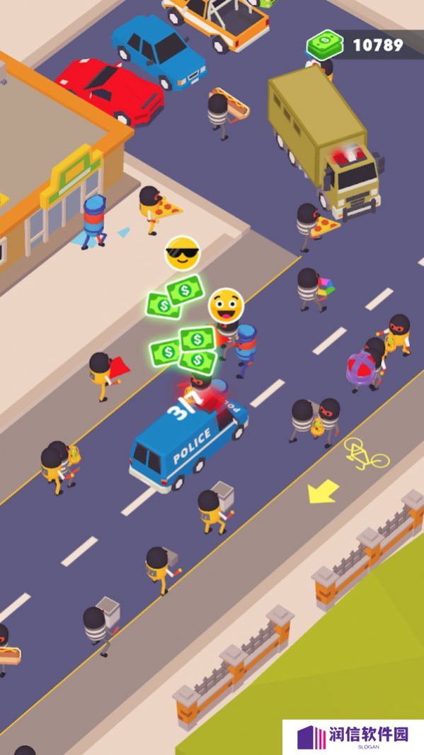 小偷快点跑