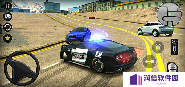 警车漂移模拟器