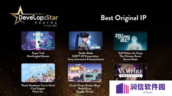 《剑星》获DevelopStars奖“最佳原创IP”奖项提名！