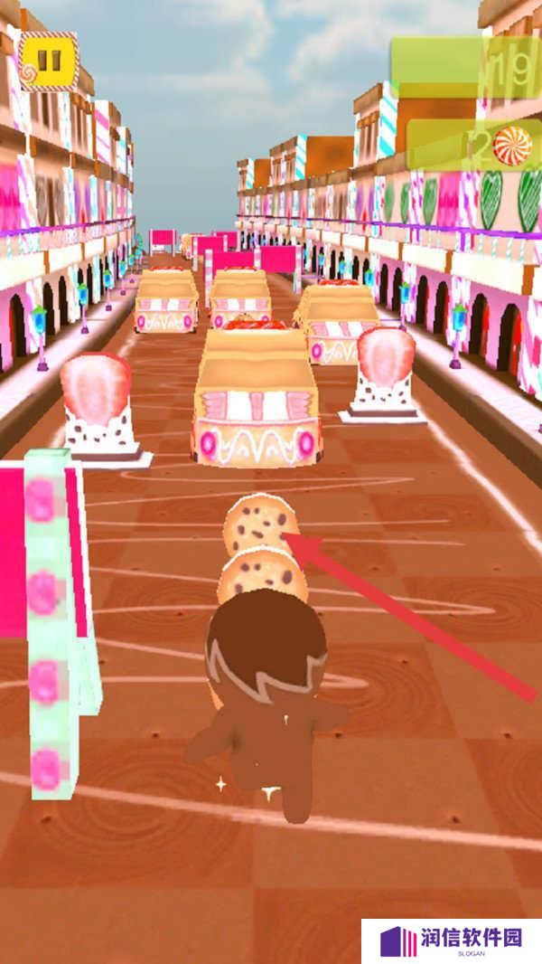 糖果人跑步3d