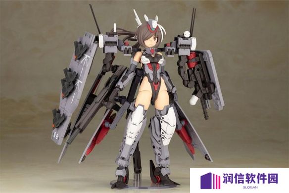 寿屋《机甲少女 Frame Arms Girl》金刚毁灭者Ver模型