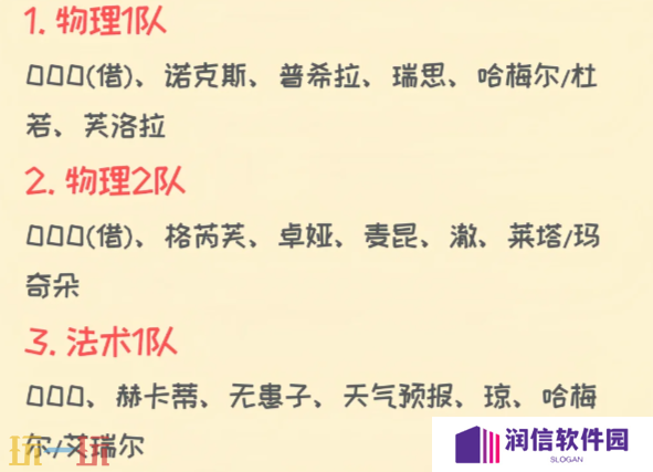 无期迷途公会战新手怎么配队 第十期公会战配队推荐