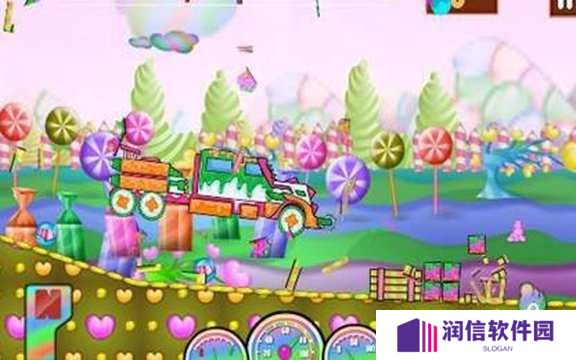 糖果加速山赛车