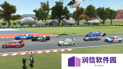 警车漂移赛