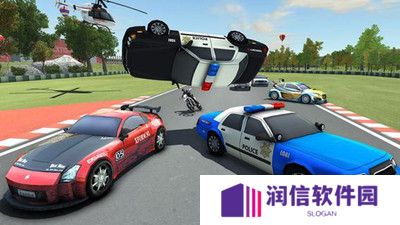 警车漂移赛
