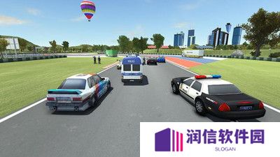 警车漂移赛